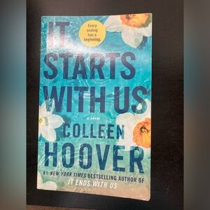 It Starts With Us By Colleen Hoover Paper Back, Novel, Fiction, Romance